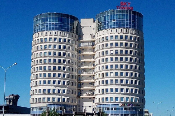 Сдаётся офис в БЦ "Sky Towers" по адресу Домбровская, 9.