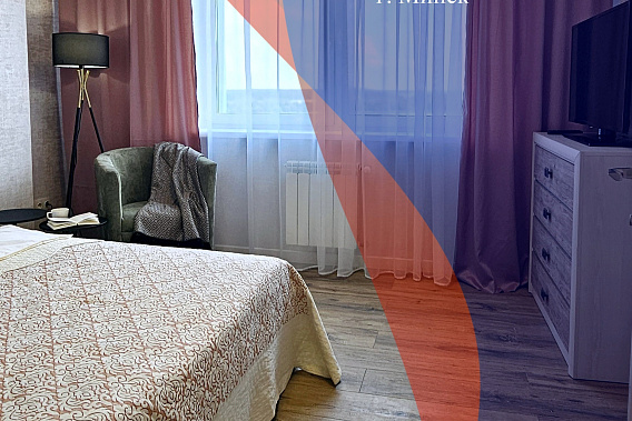 Видовая 2-х комнатная квартира пр-т Победителей, 129