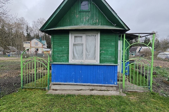Продам земельный участок с дачным домиком, с/т. Цветовод-2008, в 3,3 км от г.Жодино, 48 км от МКАД